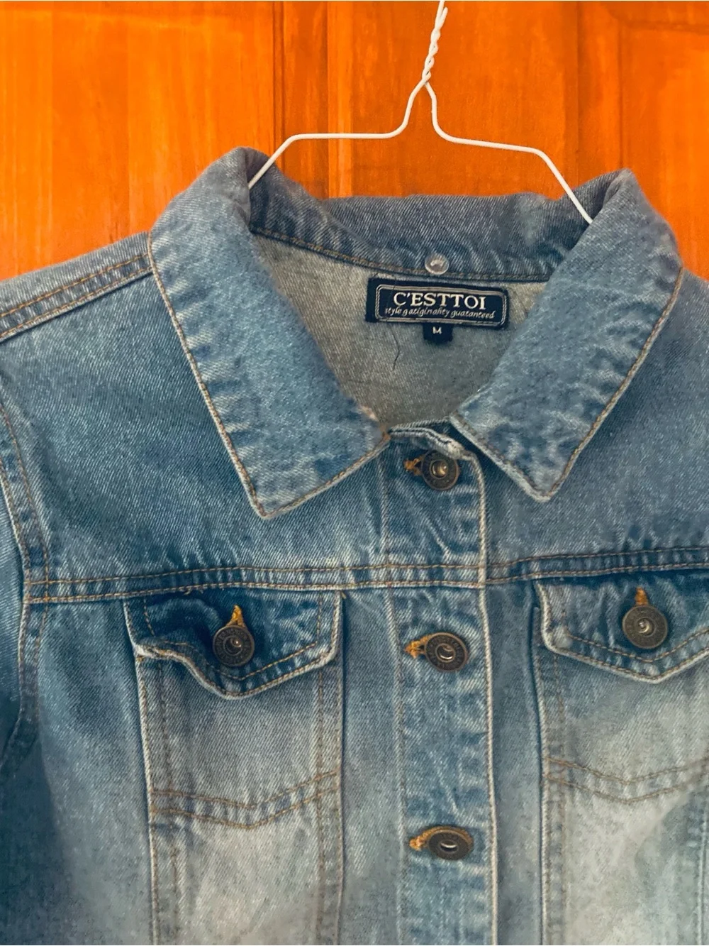 Girls' Blue Denim Jean Jacket